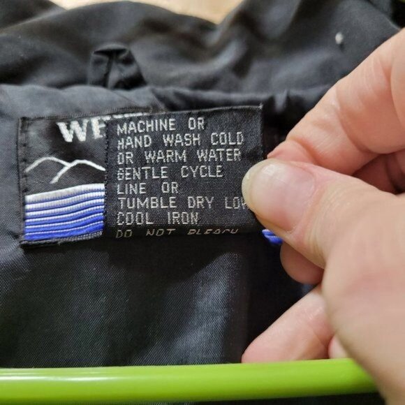 Vintage White Sierra Unisex Large Neon Windbreaker Warm Up Jacket Black Green - Picture 13 of 14